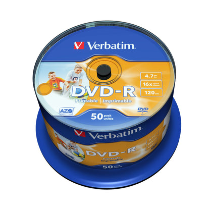 Verbatim DVD-R 120min 4,7Gbyte 16x 50 St./Pack.