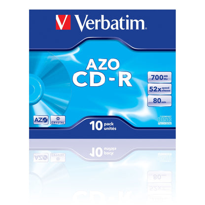 Verbatim CD-R 80min 700Mbyte 52x 10 St./Pack.