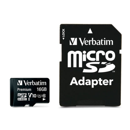 Verbatim Speicherkarte microSDHC Class 10, UHS-1 16Gbyte