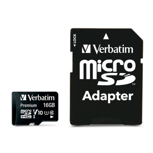 Verbatim Speicherkarte microSDHC Class 10, UHS-1 16Gbyte