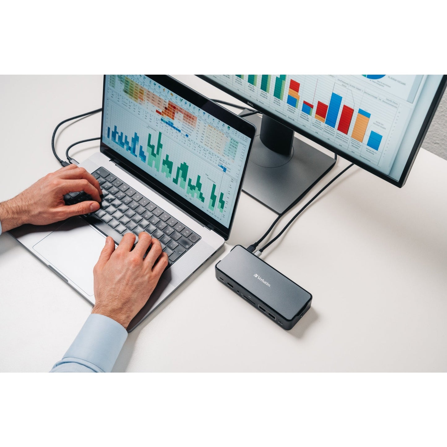 Verbatim Dockingstation CDS-15SSD 16,8 x 3,4 x 6,9 cm (B x H x T) USB