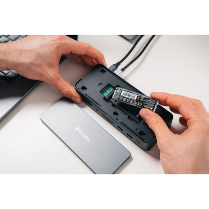 Verbatim Dockingstation CDS-15SSD 16,8 x 3,4 x 6,9 cm (B x H x T) USB