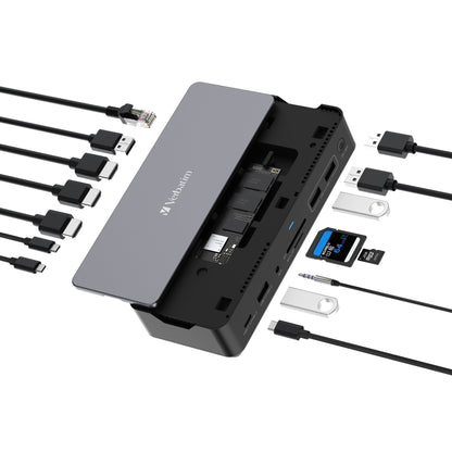 Verbatim Dockingstation CDS-15SSD 16,8 x 3,4 x 6,9 cm (B x H x T) USB