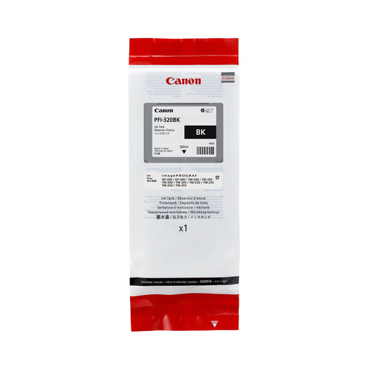 Canon Tintenpatrone Originalzubehör PFI-320BK schwarz 300ml