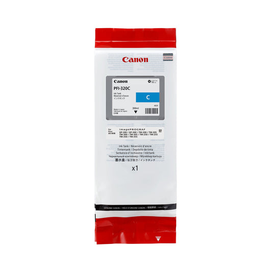 Canon Tintenpatrone Originalzubehör PFI-320C cyan 300ml