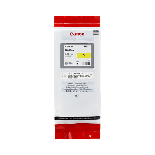 Canon Tintenpatrone Originalzubehör PFI-320Y gelb 300ml