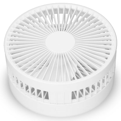 Trebs Tischventilator 30W 4 Leistungsstufen Akku weiß
