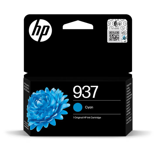 HP Tintenpatrone Originalzubehör 937 ca. 800 Seiten cyan