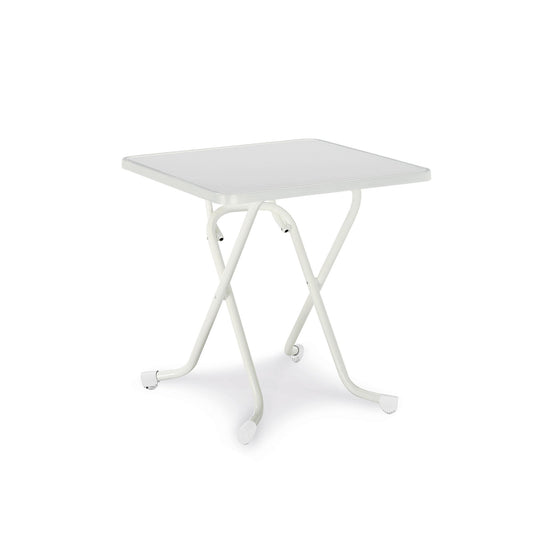 BEST Klapptisch Madrid 670 x 730 x 670 mm (B x H x T) Alcolit, laminiert weiß