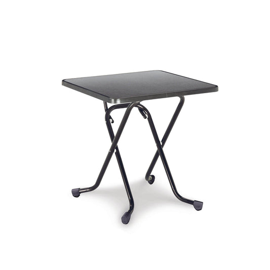 BEST Klapptisch Madrid 670 x 730 x 670 mm (B x H x T) Alcolit, laminiert anthrazit