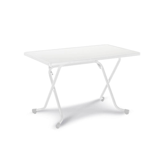 BEST Klapptisch Madrid 1.100 x 730 x 700 mm (B x H x T) Alcolit, laminiert weiß