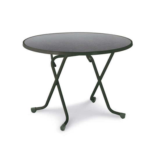 BEST Klapptisch Dublin 1.000 x 730 mm (Ø x H) Alcolit, laminiert anthrazit