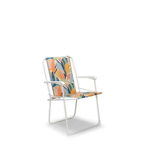 BEST Campingstuhl Produkttypbezeichnung: Chiemsee 120kg 56 x 78 x 53 cm (B x H x T) Polycotton tropical