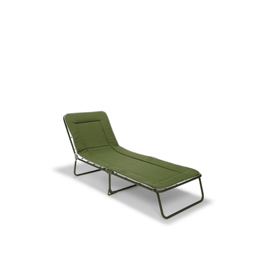 BEST Campingliege Chiemsee 60 x 23 x 180 cm (B x H x T) max. Gewicht des Nutzers: 120kg Polycotton grün