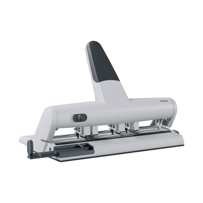 Leitz Mehrfachlocher AKTO 30 Bl. (80 g/m²) 8cm Aluminiumdruckguss/Kunststoff hellgrau