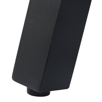 BEST Gartentisch Halo 100 x 75 cm (Ø x H) Aluminium schwarz