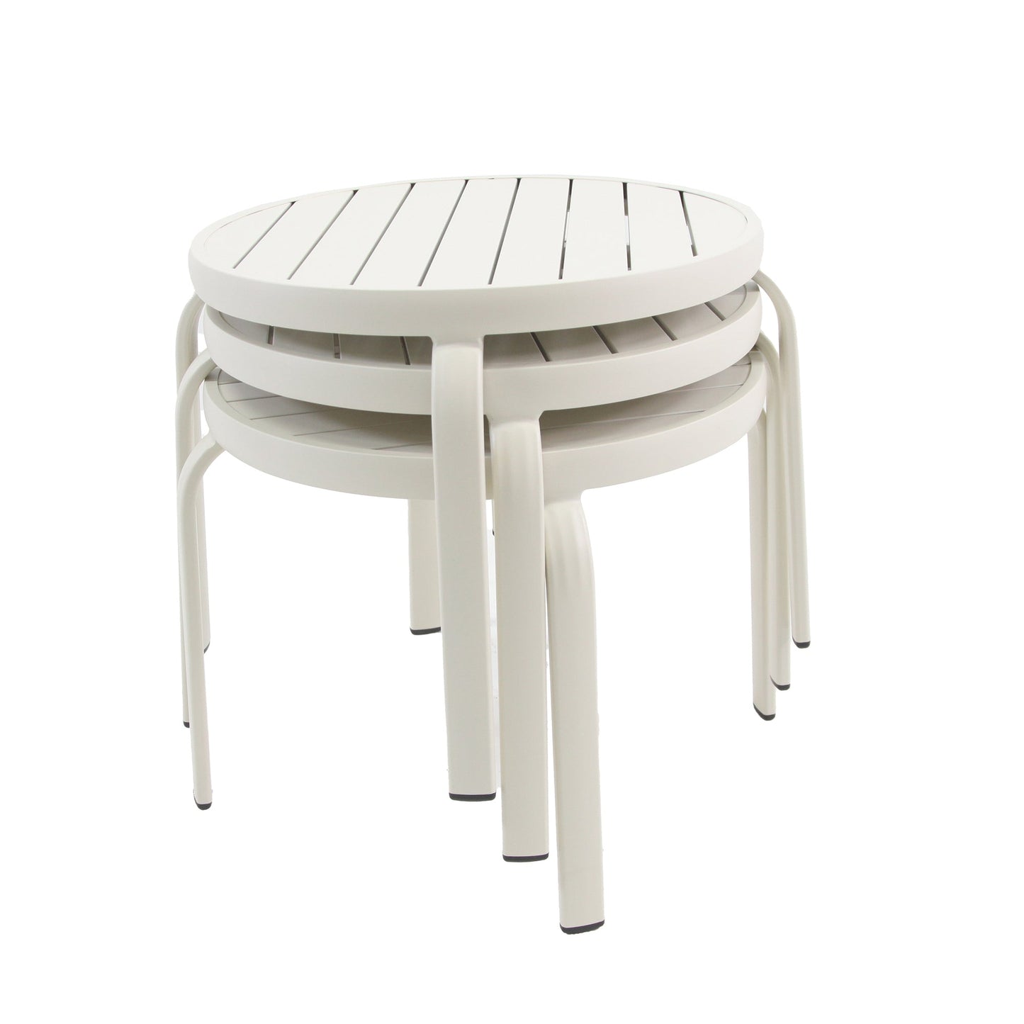 BEST Beistelltisch Phil 500 x 430 mm (Ø x H) Aluminium sand