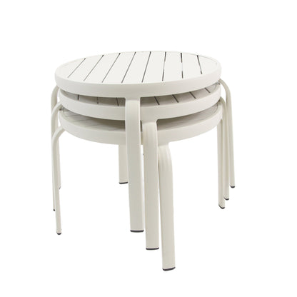 BEST Beistelltisch Phil 500 x 430 mm (Ø x H) Aluminium sand
