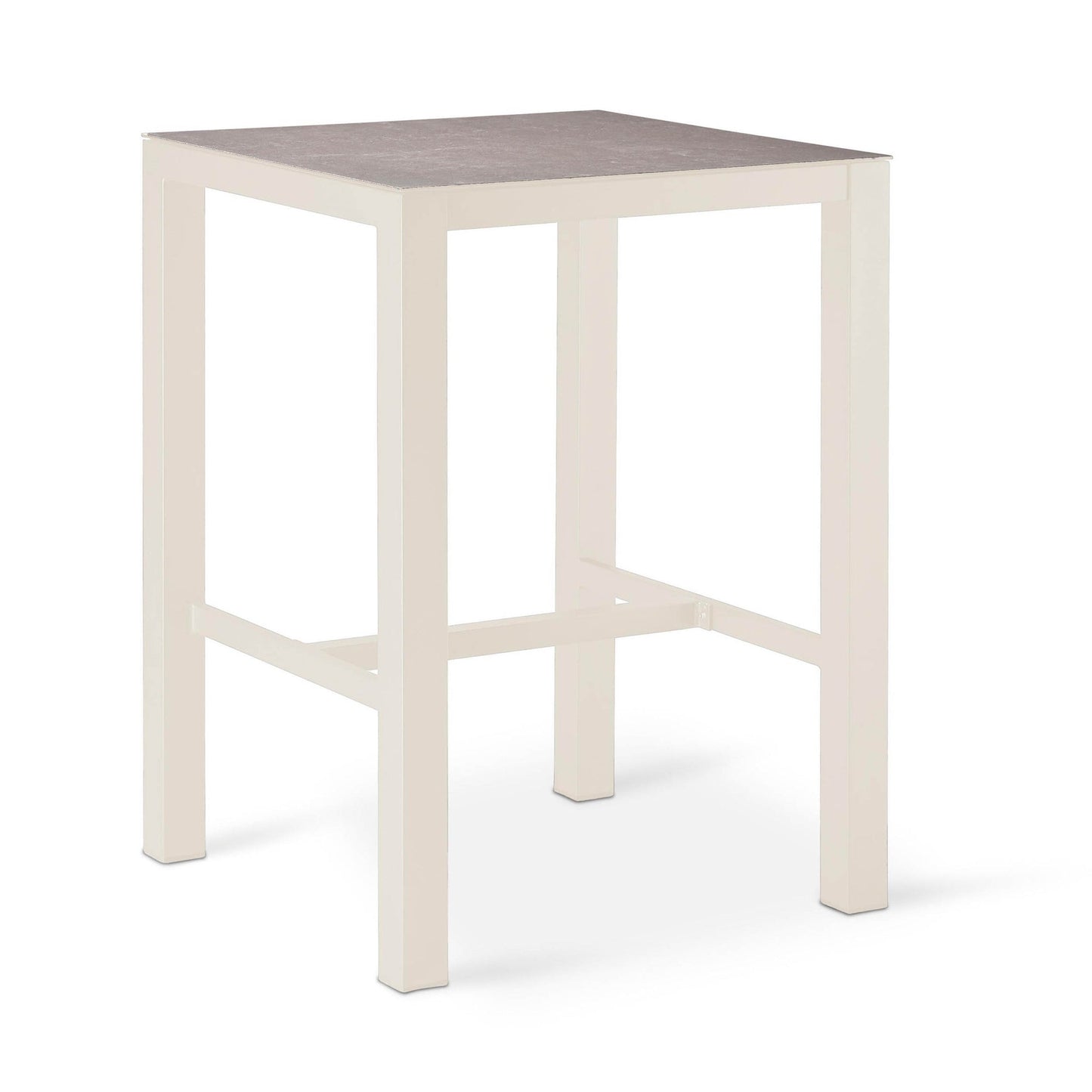 BEST Stehtisch Rhodos 80 x 109,5 x 80 cm (B x H x T) Hochdrucklaminat (HPL) grau