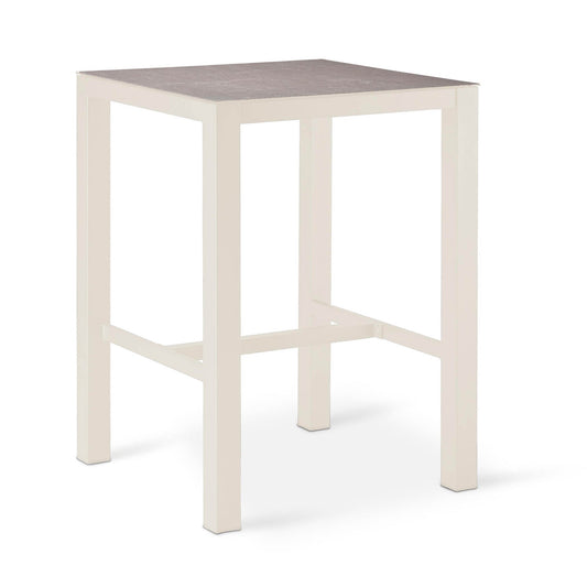 BEST Stehtisch Rhodos 80 x 109,5 x 80 cm (B x H x T) Hochdrucklaminat (HPL) grau
