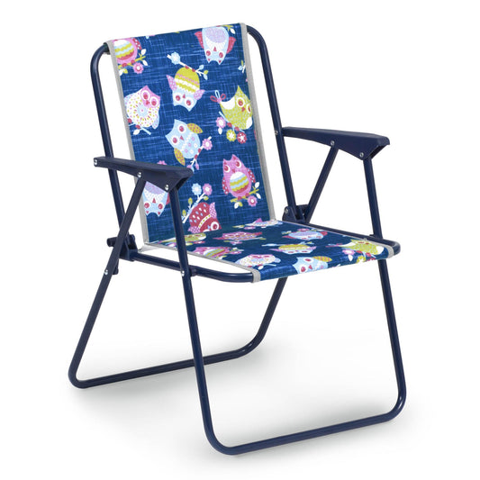 BEST Campingstuhl Produkttypbezeichnung: Kinder 60kg 40 x 54 x 40 cm (B x H x T) Polycotton blau