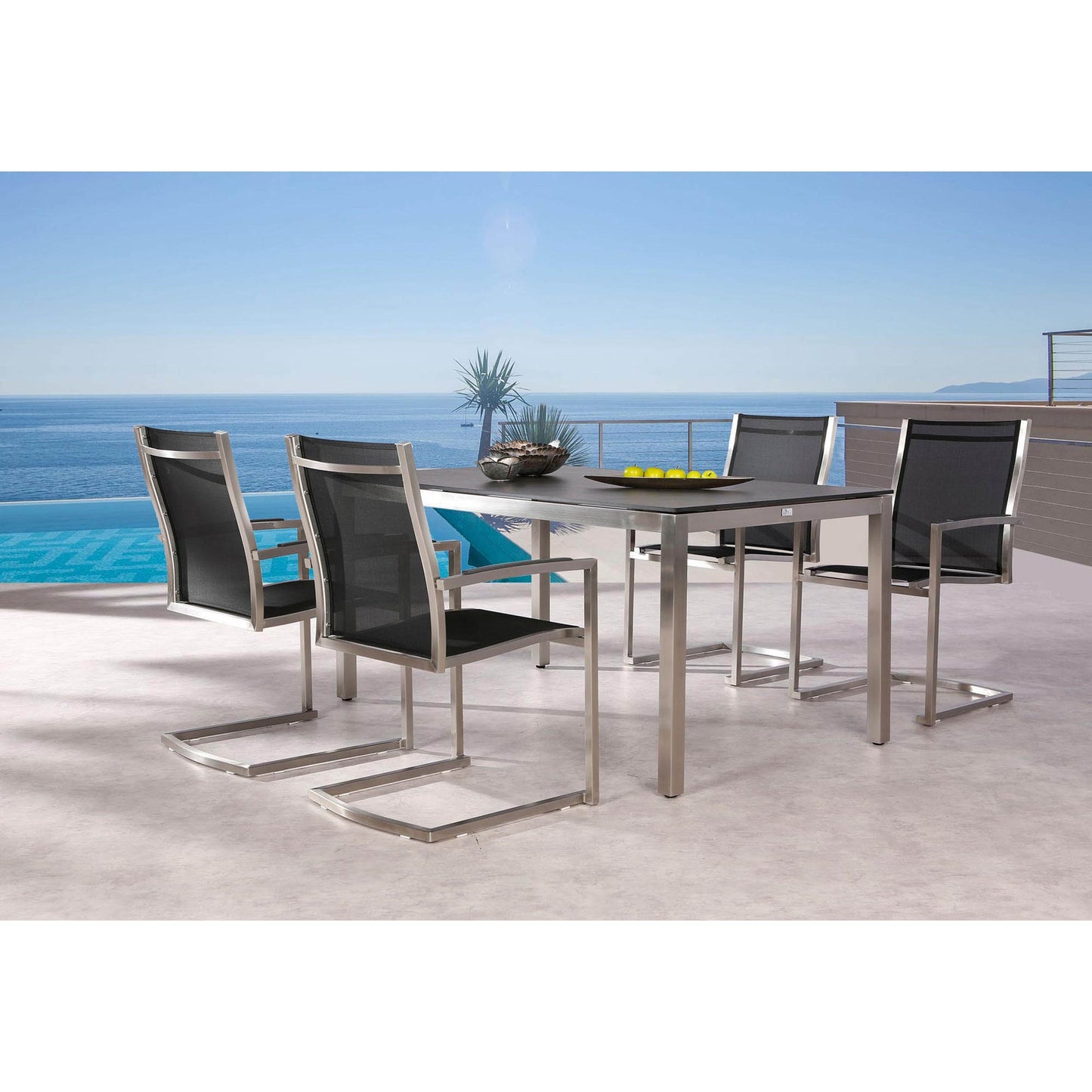 BEST Gartentisch Marbella 160 x 76 x 90 cm (B x H x T) Keramik