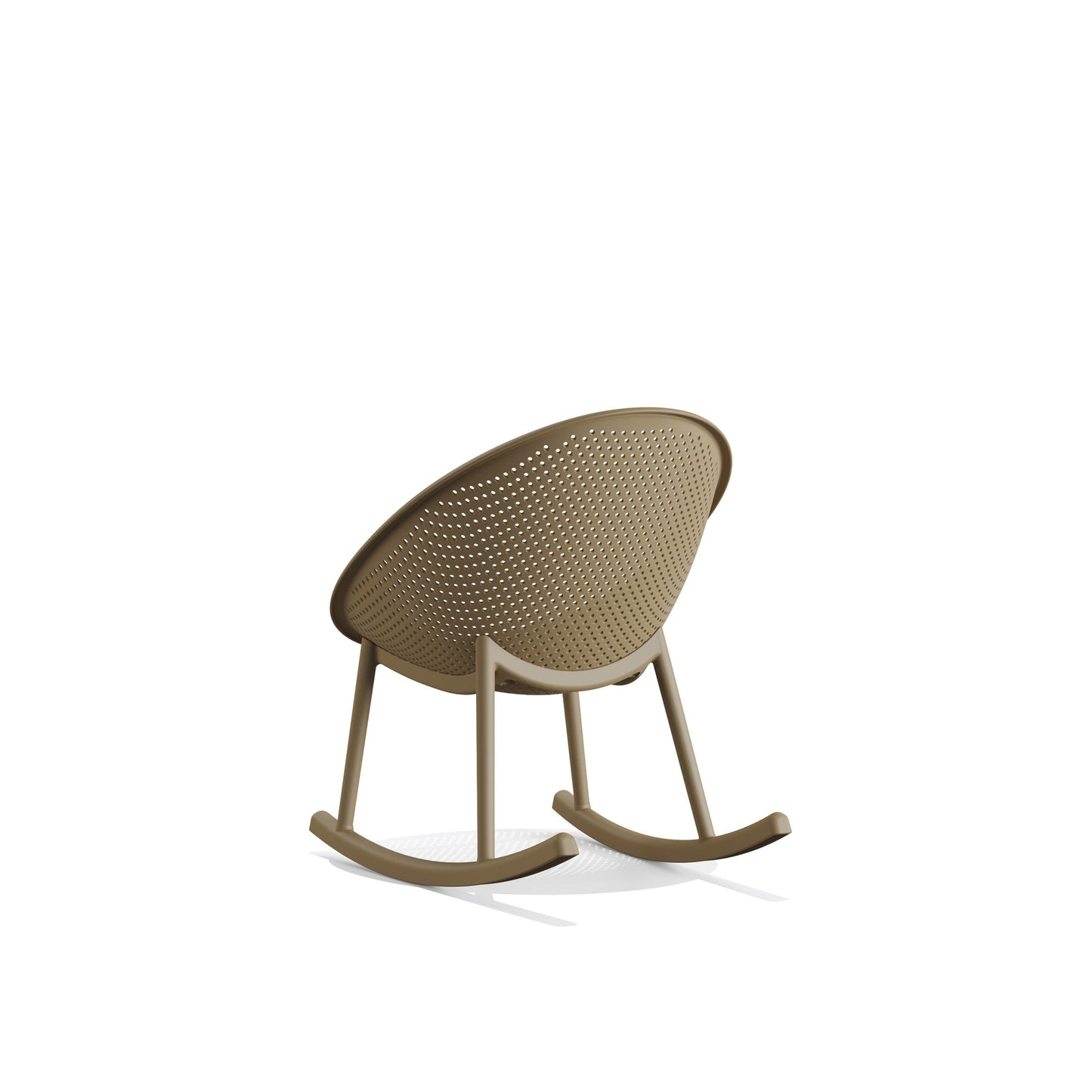 BEST Schaukelstuhl Qosy 66 x 80 x 83 cm (B x H x T) Polypropylen sand 2 St./Pack.