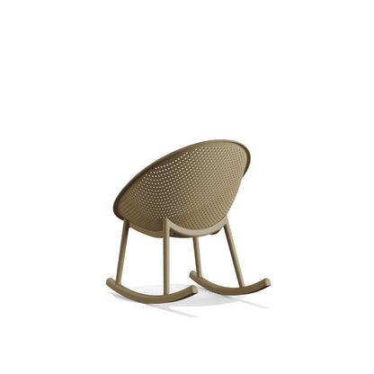 BEST Schaukelstuhl Qosy 66 x 80 x 83 cm (B x H x T) Polypropylen sand 2 St./Pack.