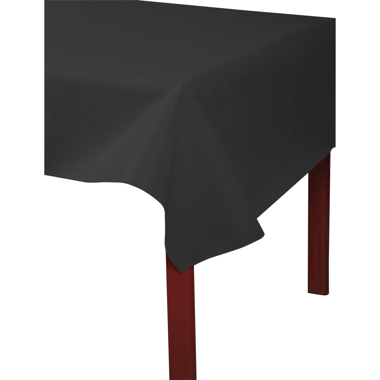 PROnappe Tischdecke 120 cm x 50 m (B x L) Papier schwarz
