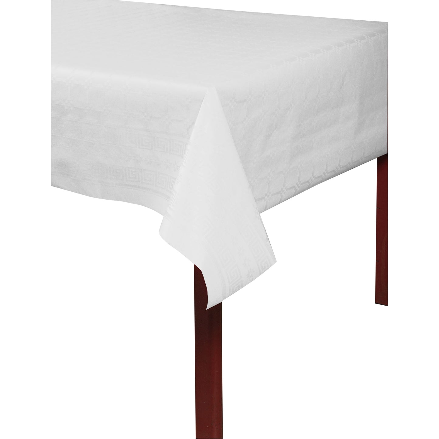 PROnappe Tischdecke 118 cm x 50 m (B x L) Papier weiß