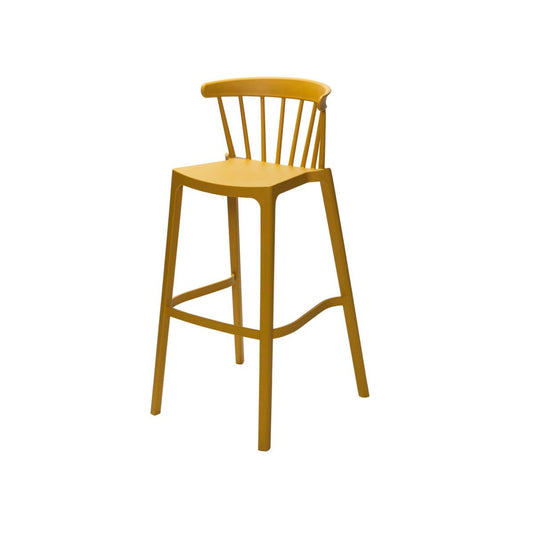 BEST Barhocker Windson 77cm Polypropylen gelb 4 St./Pack.
