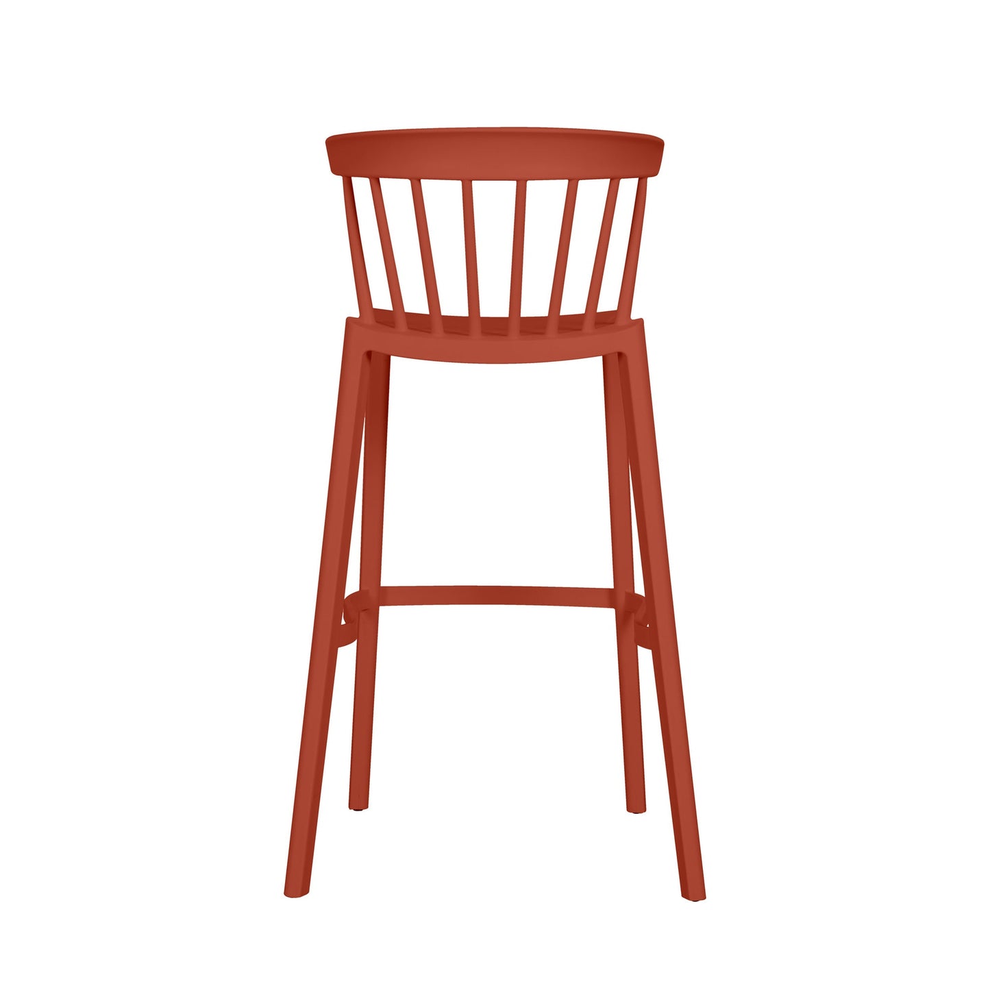 BEST Barhocker Windson 77cm Polypropylen terracotta 4 St./Pack.