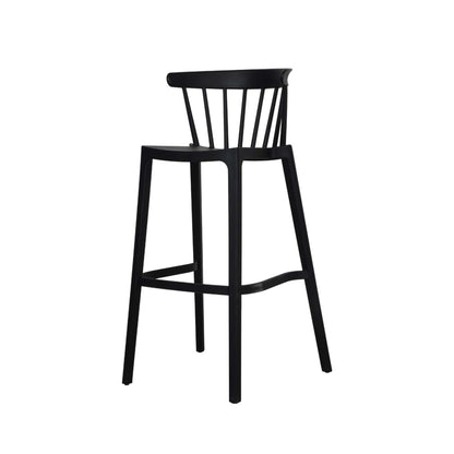 BEST Barhocker Windson 77cm Polypropylen schwarz 4 St./Pack.