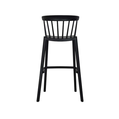 BEST Barhocker Windson 77cm Polypropylen schwarz 4 St./Pack.