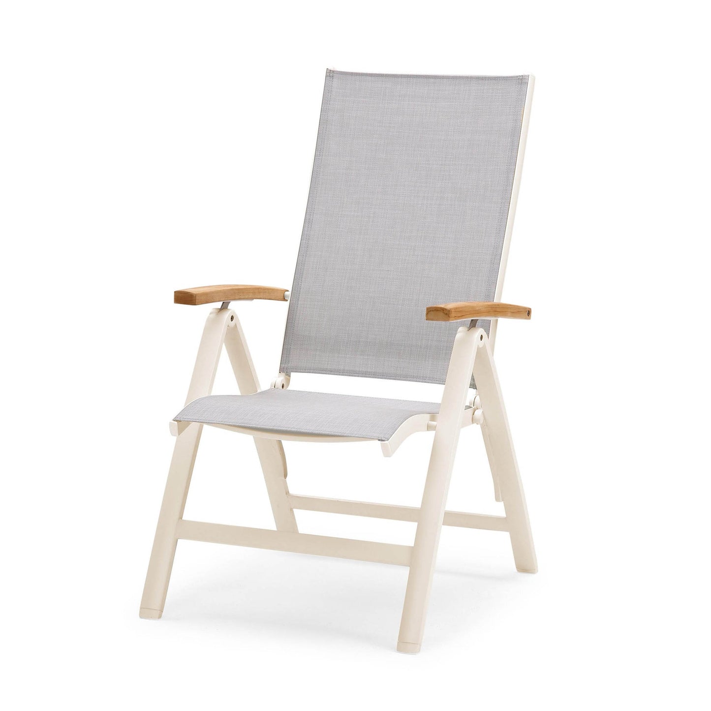 BEST Gartenstuhl Cavalese Hochlehner 62 x 110 x 67 cm (B x H x T) sand