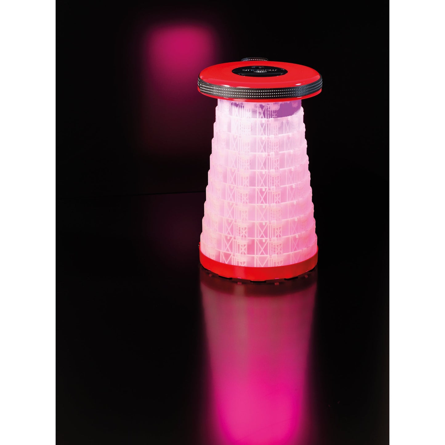 WEDO® Sitzhocker SITTOGLOW® Farbe der Sitzfläche: rot