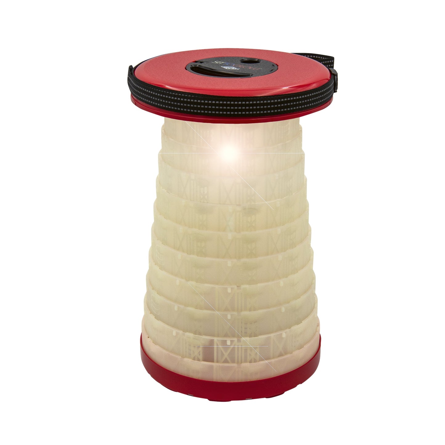 WEDO® Sitzhocker SITTOGLOW® Farbe der Sitzfläche: rot