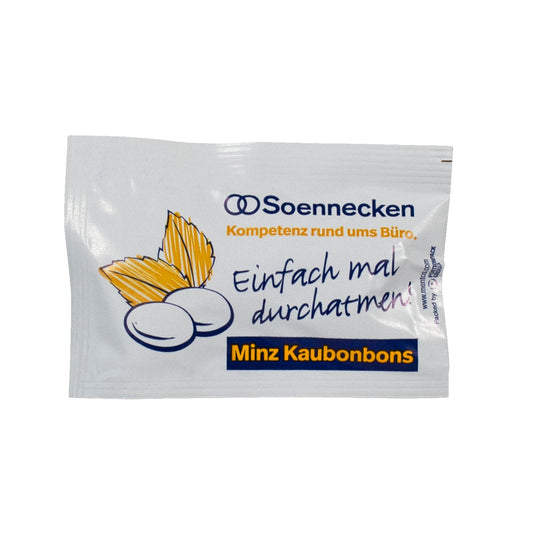 Soennecken Bonbons Pfefferminz 500 x 6 g/Pack.