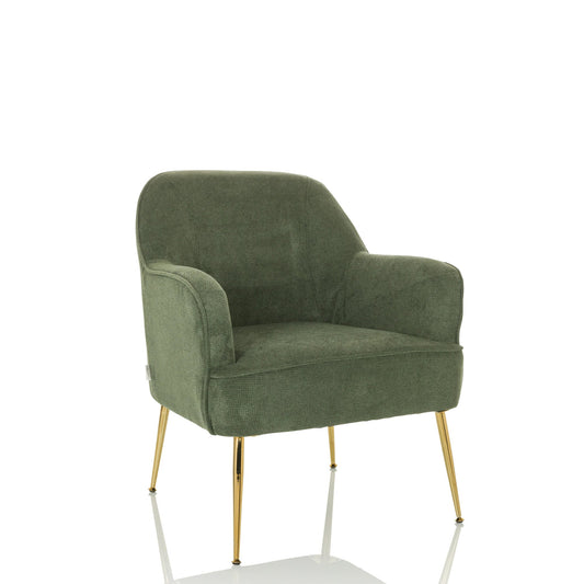 hjh OFFICE Sessel THASSOS 70 x 82 x 66 cm (B x H x T) grün