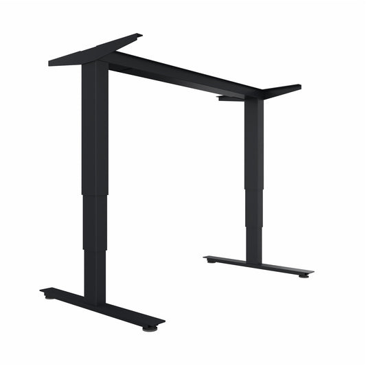 Schreibtischgestell move 2.0 Schreibtischplatte 1.800 x 800-1.000 mm (B x T) 1.740 x 605-1.265 x 1.150 mm (B x H x T) höhenverstellbar 100kg Metall anthrazit metallic