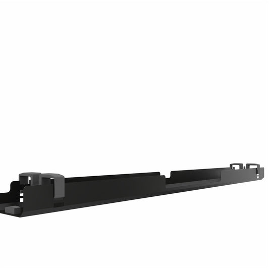 Kabelkanal all in one 1.600 x 80/100 x 160 mm (B x H x T) Metall graphitschwarz