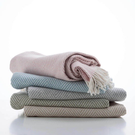BEST Decke Cuddly 136 x 170 cm (B x L) 70 % Baumwolle, 25 % Polyester, 5 % Acryl blau