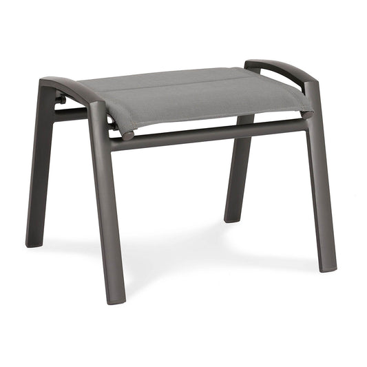 BEST Gartenhocker Varese 59 x 45 x 52 cm (B x H x T) 2,7kg Kunststoffgewebe anthrazit