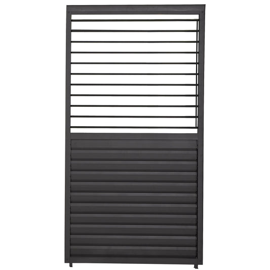 BEST Zubehör Terrassenüberdachung Shutter Seitenwand Best Terrassenüberdachung Cadiz 49940050 93 x 229 x 5 cm (B x H x T) Aluminium anthrazit