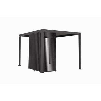 BEST Zubehör Terrassenüberdachung Vertical Seitenwand Best Terrassenüberdachung Cadiz 49936050, 49953050, 49972050 113 x 229 x 5 cm (B x H x T) Aluminium anthrazit