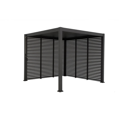 BEST Zubehör Terrassenüberdachung Louvre Seitenwand Best Terrassenüberdachung Cadiz 49940050 93 x 229 x 5 cm (B x H x T) Aluminium anthrazit