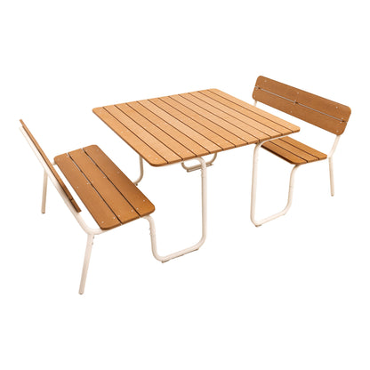 BEST Gartensitzgruppe Soullmate 120 x 82,5 x 242,2 cm (B x H x T) Polywood Polywood polywood