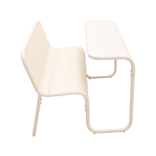 BEST Gartensitzgruppe Soullmate 120 x 82,5 x 100,4 cm (B x H x T) Metall beige