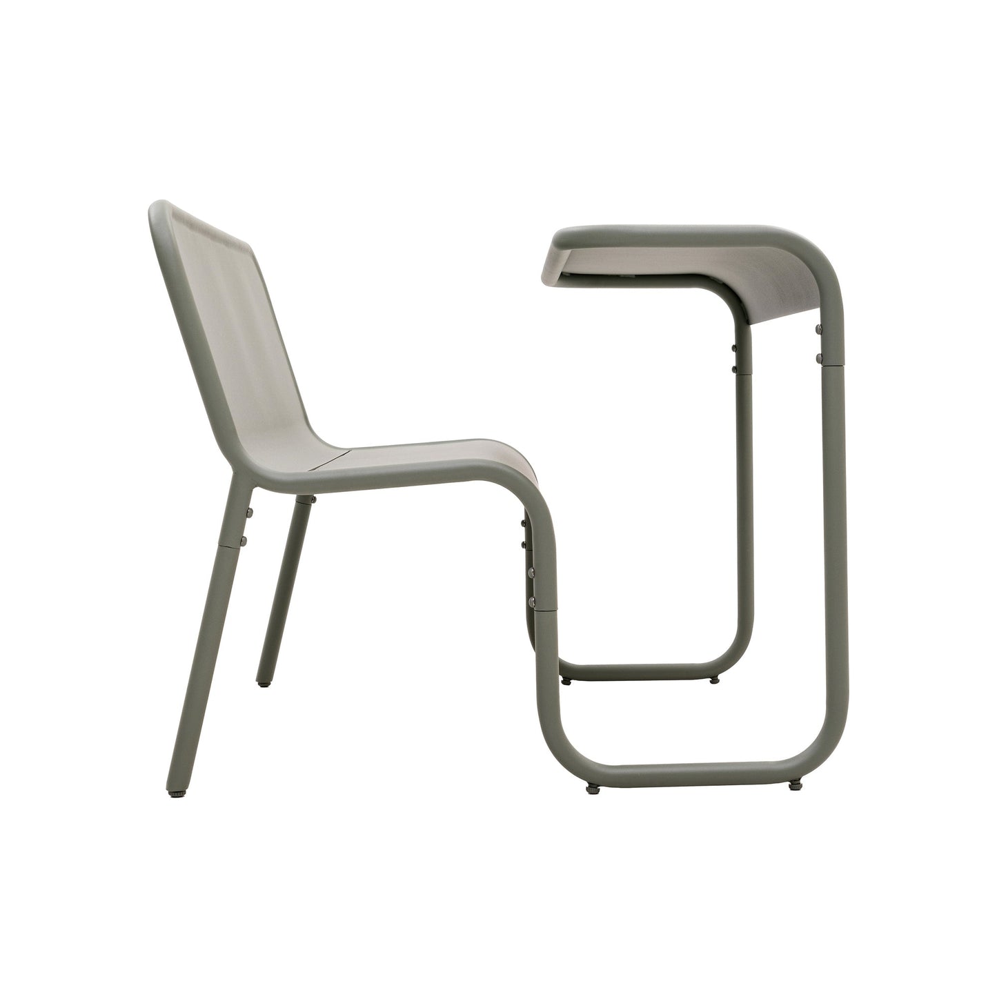 BEST Gartensitzgruppe Soullmate 120 x 82,5 x 100,4 cm (B x H x T) Metall grün