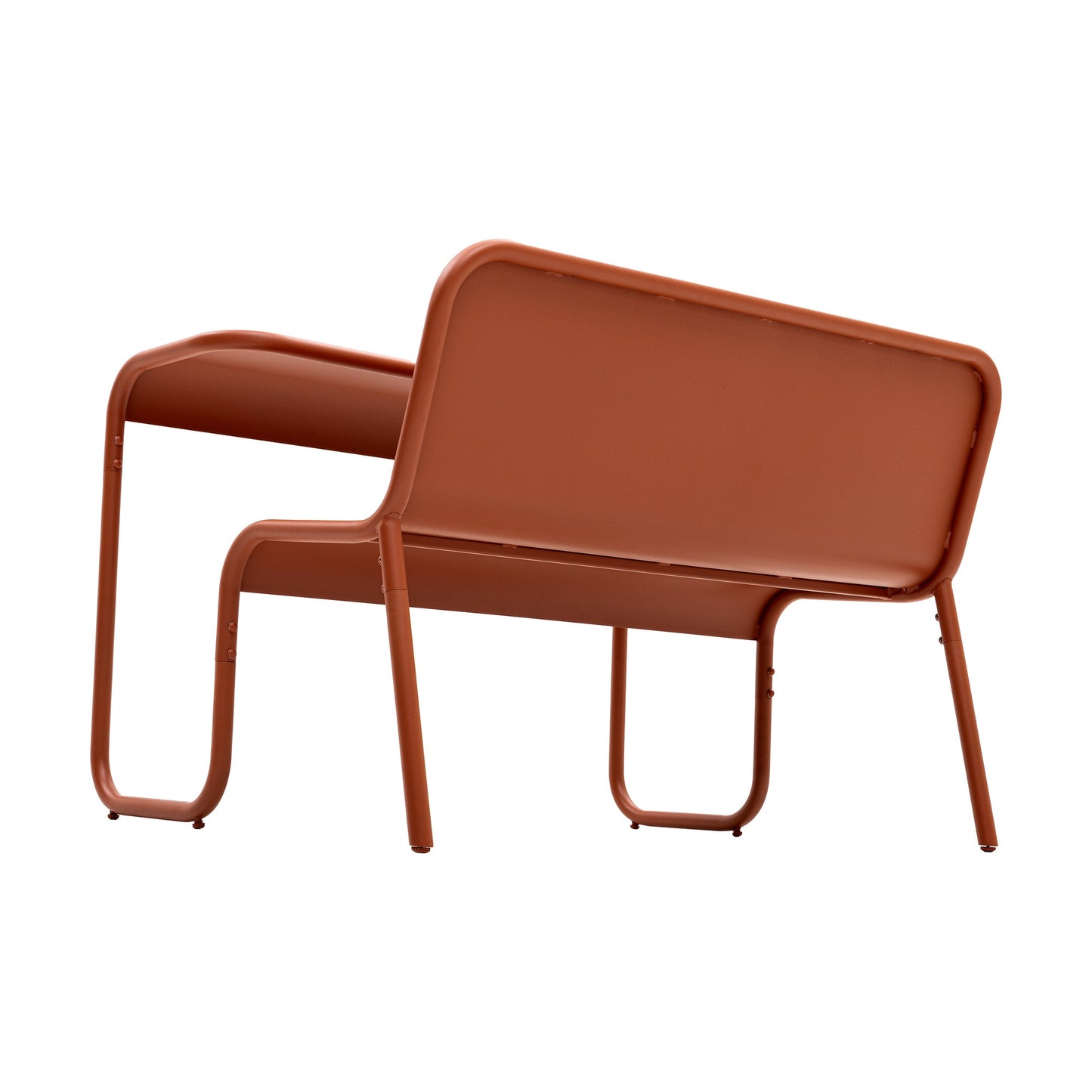 BEST Gartensitzgruppe Soullmate 120 x 82,5 x 100,4 cm (B x H x T) Metall terracotta